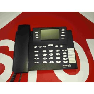elmeg CS 410 CS410 Systemtelefon ISDN mit Headsetanschluss (RJ45) schwarz