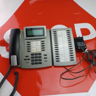 AGFEO Systemtelefon ST 31 ST31 S0 silber mit STE 40 + Netzteil