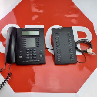 AGFEO Systemtelefon ST 30 ST30 + STE 30 S0 schwarz  (ohne Plastik)