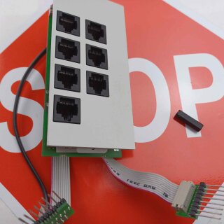AGFEO V-Modul  - Modulfrontplatte - für AS 200 IT AS 100 IT