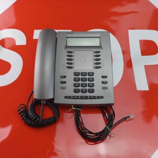 AGFEO Systemtelefon ST 30 ST30 S0 silber mit Anrufbeantworter
