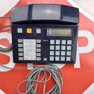 Systemtelefon Eumex 312  Focus L 60 blau geprüft