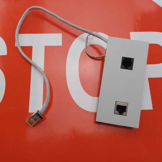 (*1) AGFEO Lan Modul Modulfrontplatte -beige- LAN-Modul 508/509/510