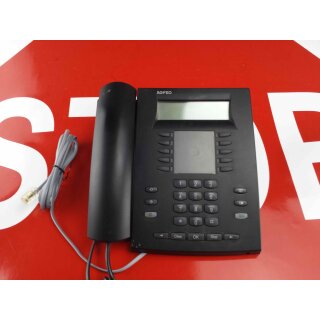 (*1) AGFEO Systemtelefon ST 30 ST30 S0 schwarz mit Anrufbeantwortermodul